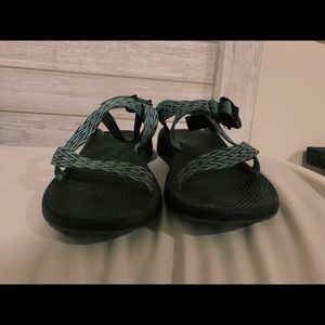 Chaco Shoes - Size 8 turquoise chevron chacos Chaco Shoes - Size 8 turquoise chevron chacos